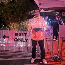 Eric Paulino bei der Arbeit