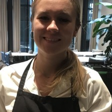 Emma bei der Arbeit
