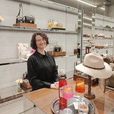 Marina bei der Arbeit