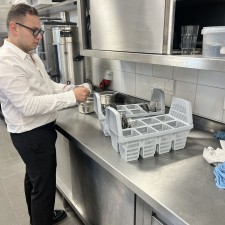 Marinel bei der Arbeit