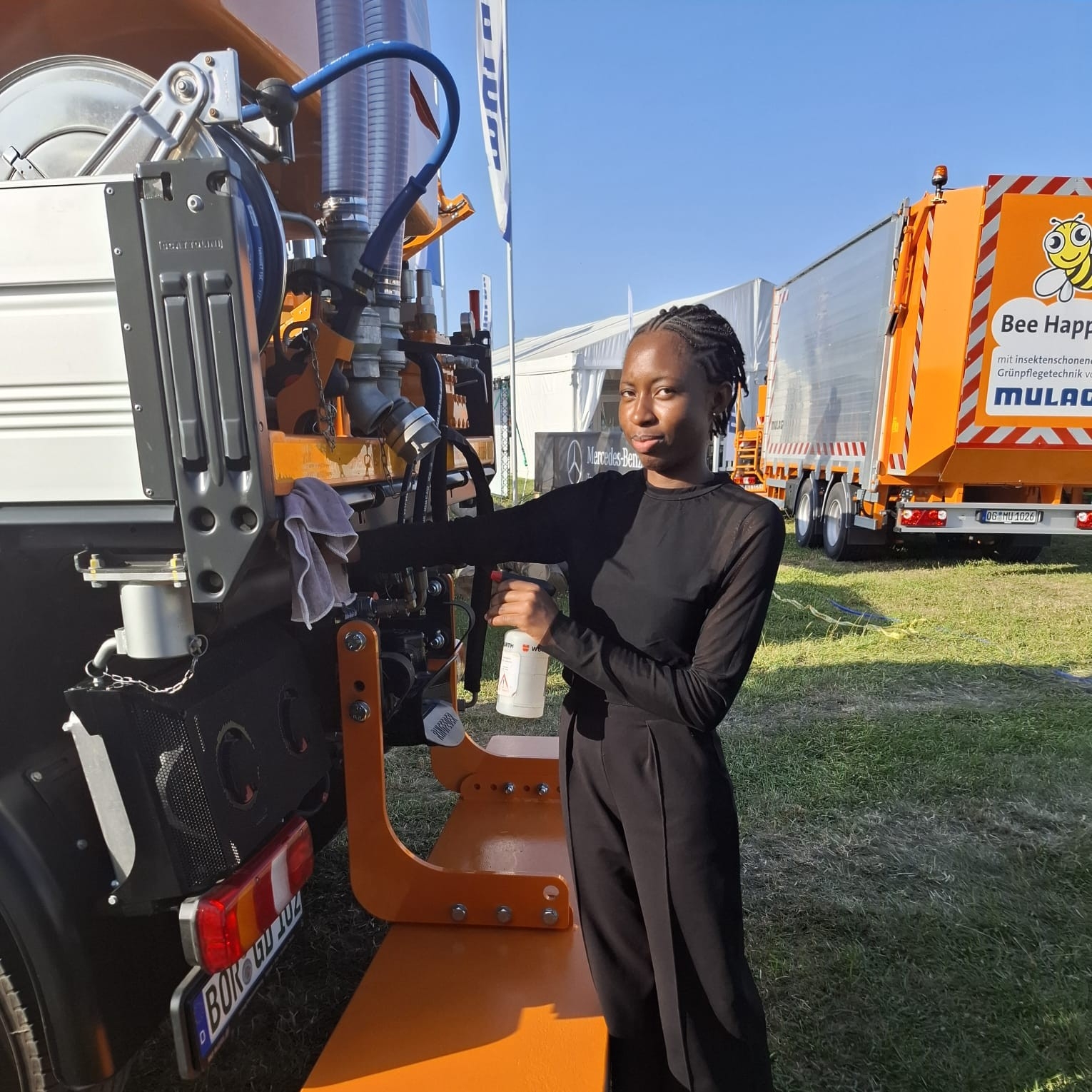 Mitarbeiter im Einsatz