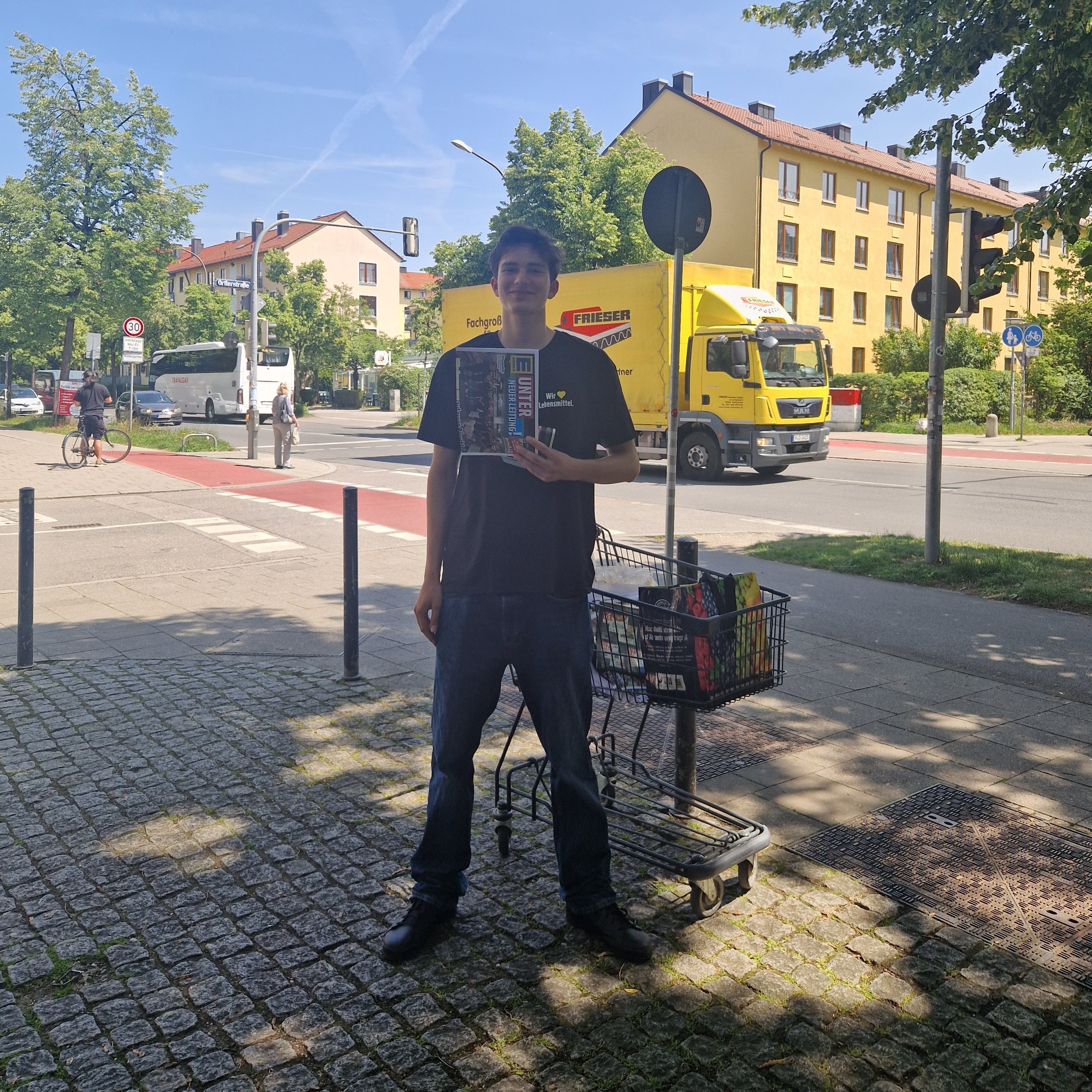 Mitarbeiter im Einsatz