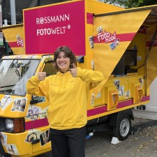 Maja bei der Arbeit