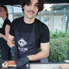 Youssef bei der Arbeit