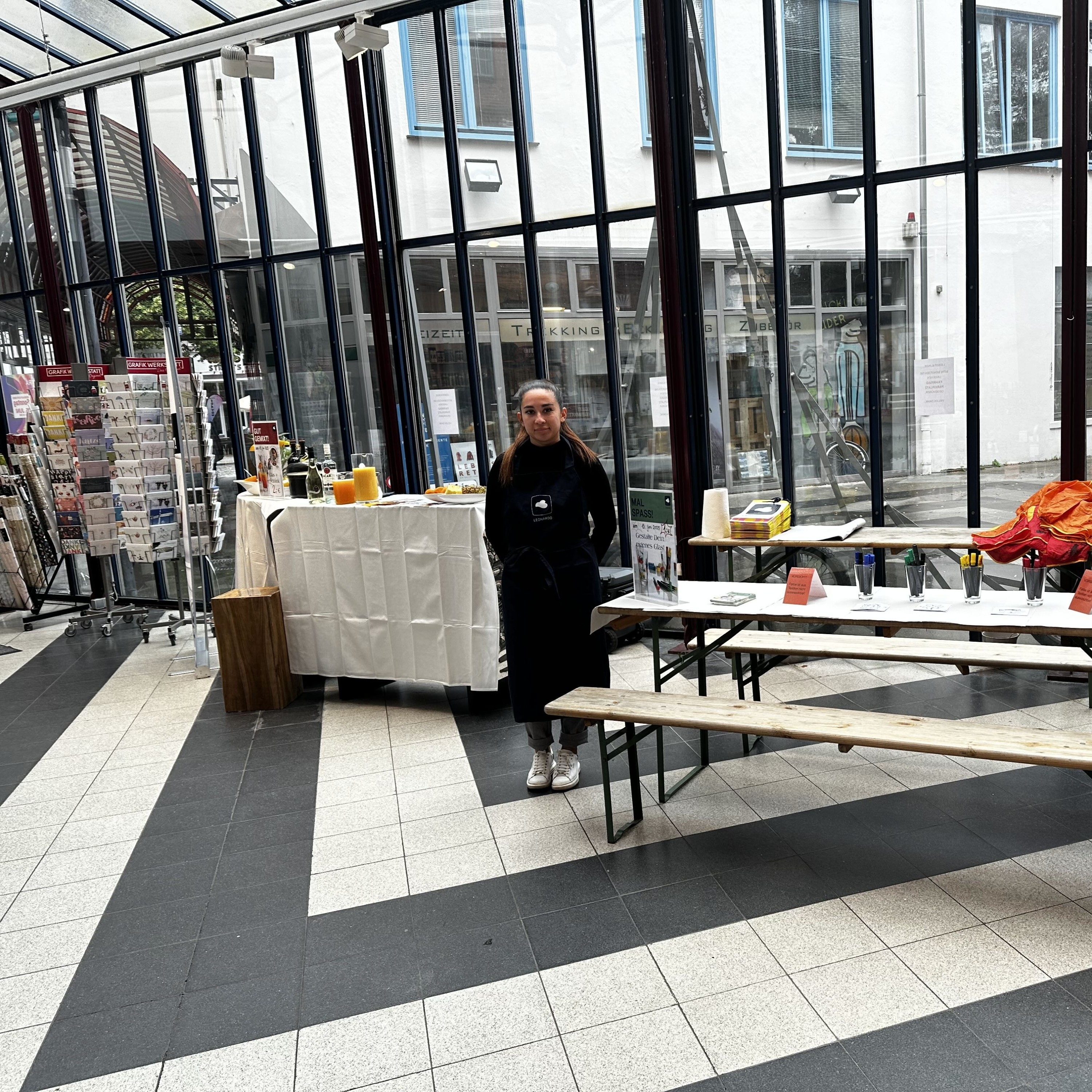 Mitarbeiter im Einsatz