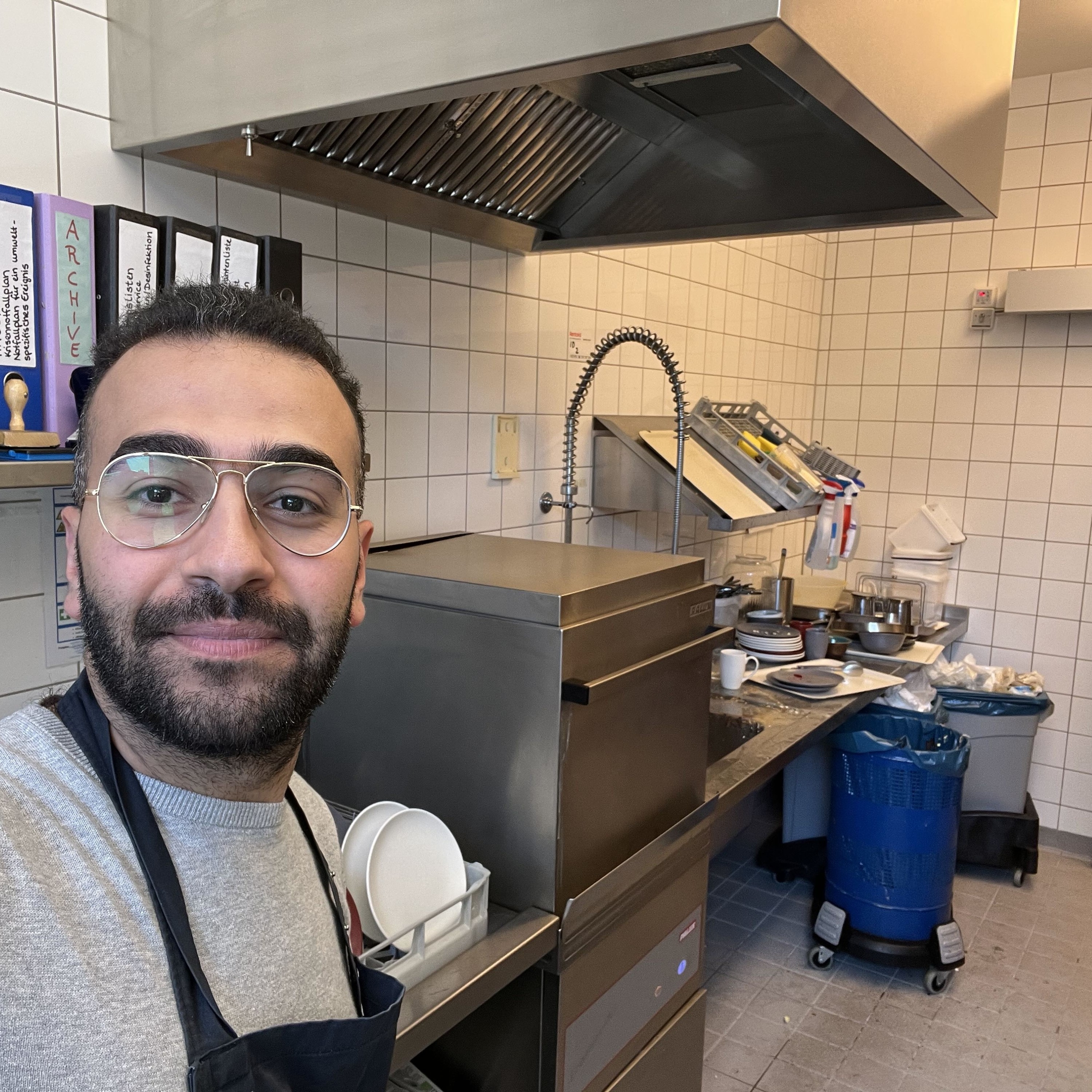 Mitarbeiter im Einsatz