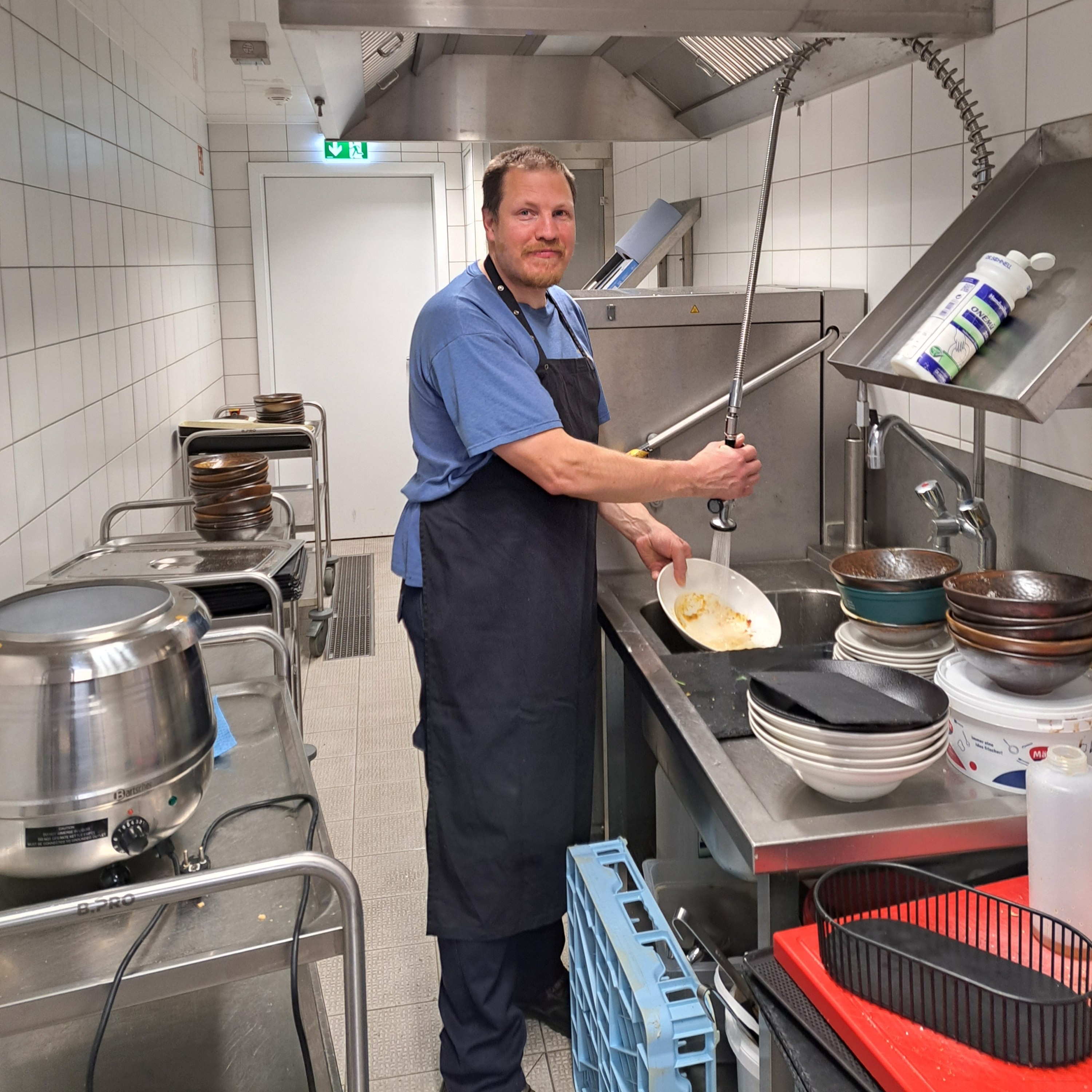 Mitarbeiter im Einsatz