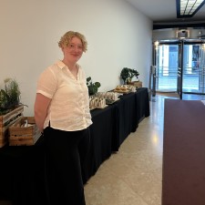 Laura bei der Arbeit