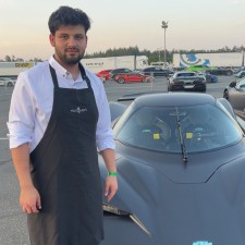 Khalil bei der Arbeit
