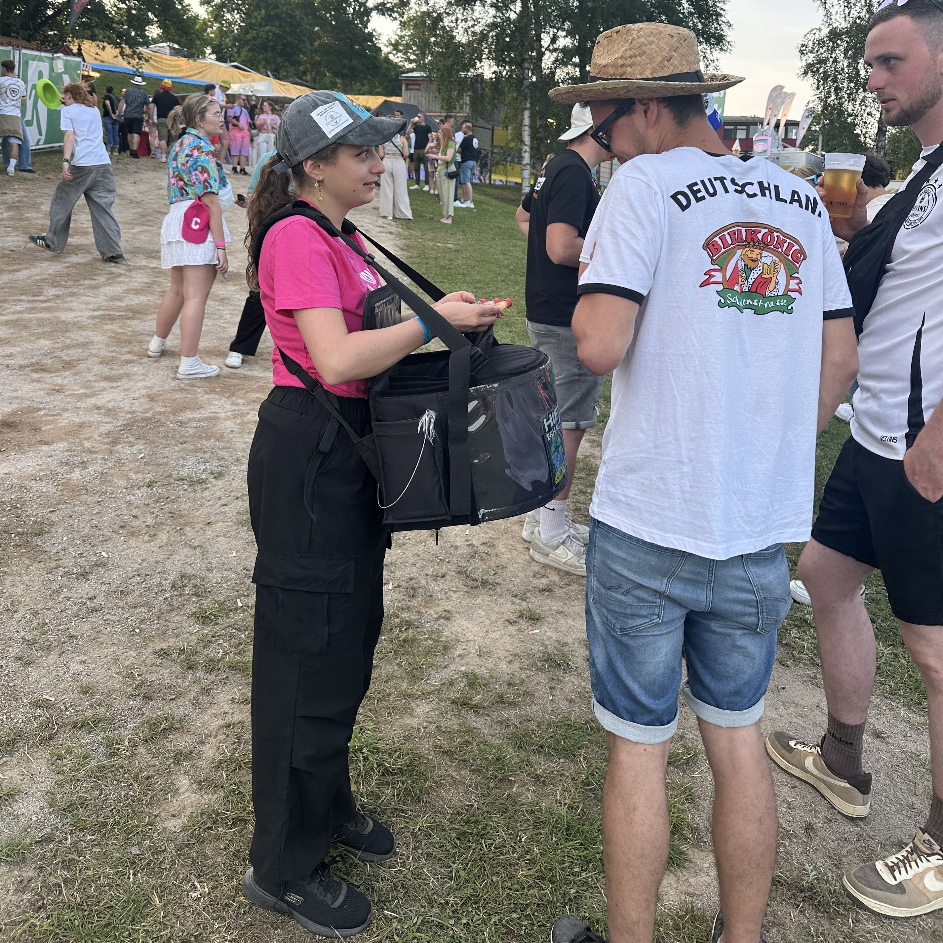 Mitarbeiter im Einsatz