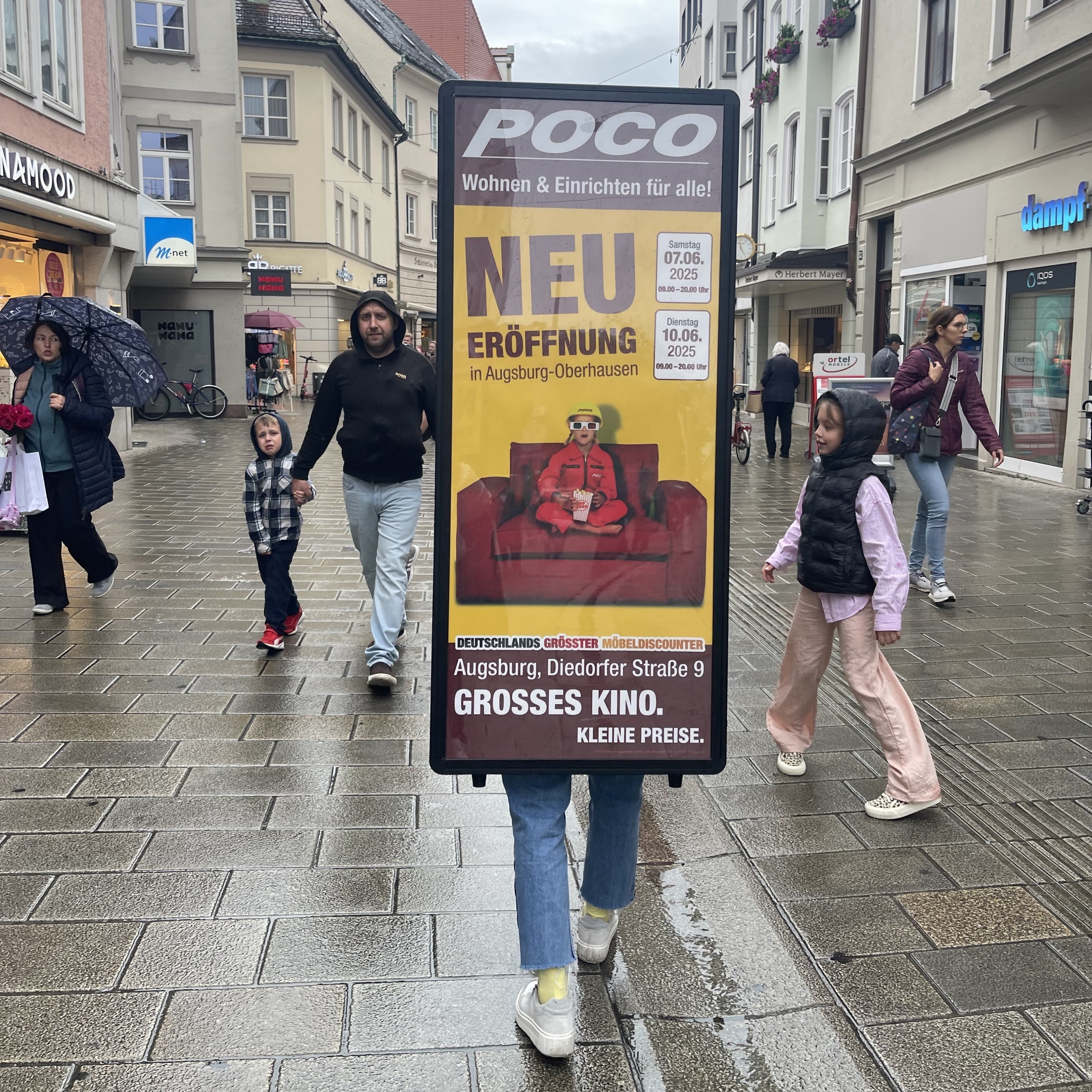 Mitarbeiter im Einsatz