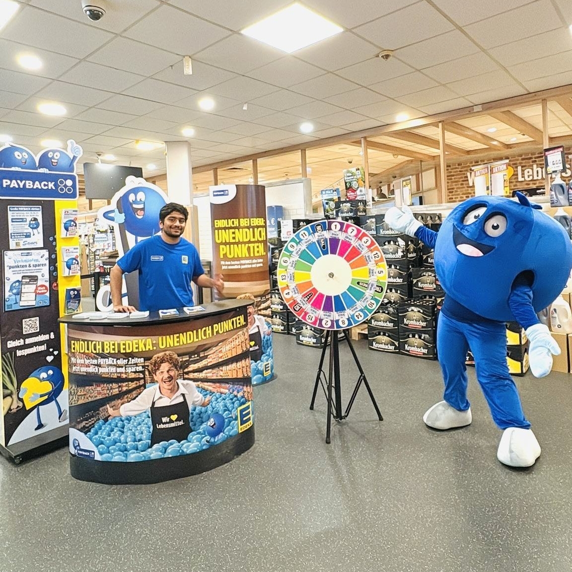 Mitarbeiter im Einsatz