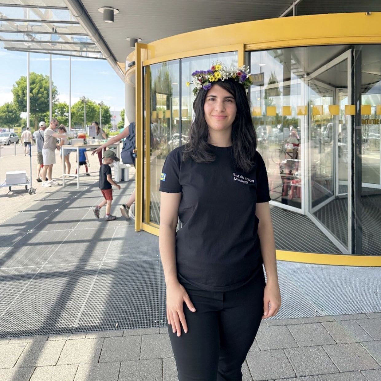 Mitarbeiter im Einsatz