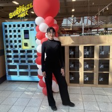 Antonia bei der Arbeit