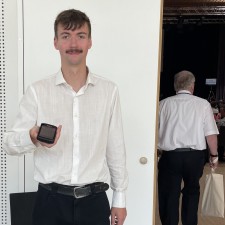 Manuel bei der Arbeit