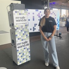 Lisa bei der Arbeit