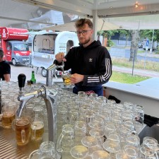 Jannis bei der Arbeit