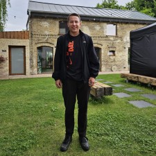 Silas bei der Arbeit