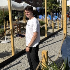 Thomas bei der Arbeit