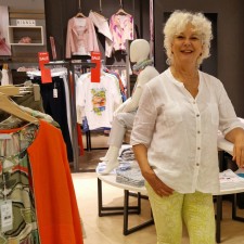 Doris bei der Arbeit
