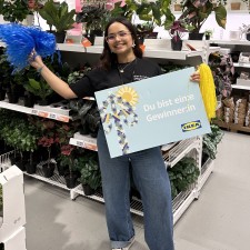 Saleena bei der Arbeit