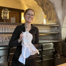 Amelie Joana bei der Arbeit
