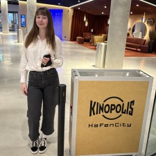 Jolina bei der Arbeit