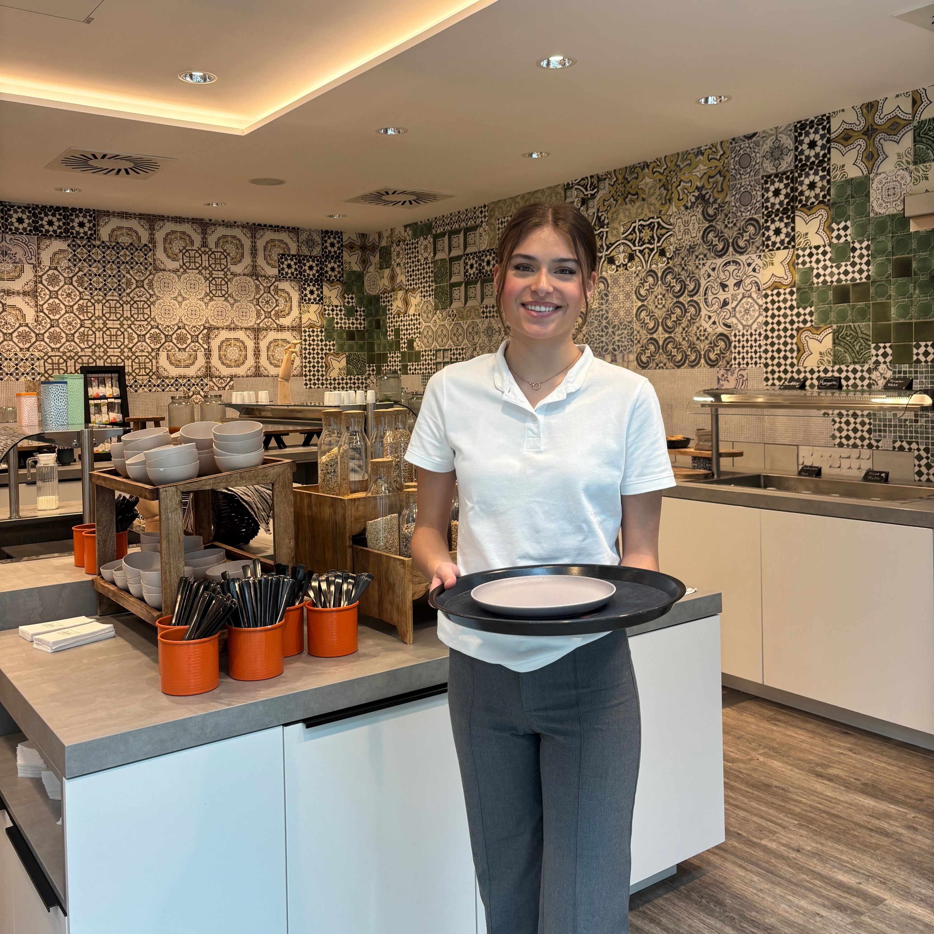 Mitarbeiter im Einsatz