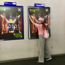 Franziska bei der Arbeit