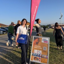 Katharina bei der Arbeit