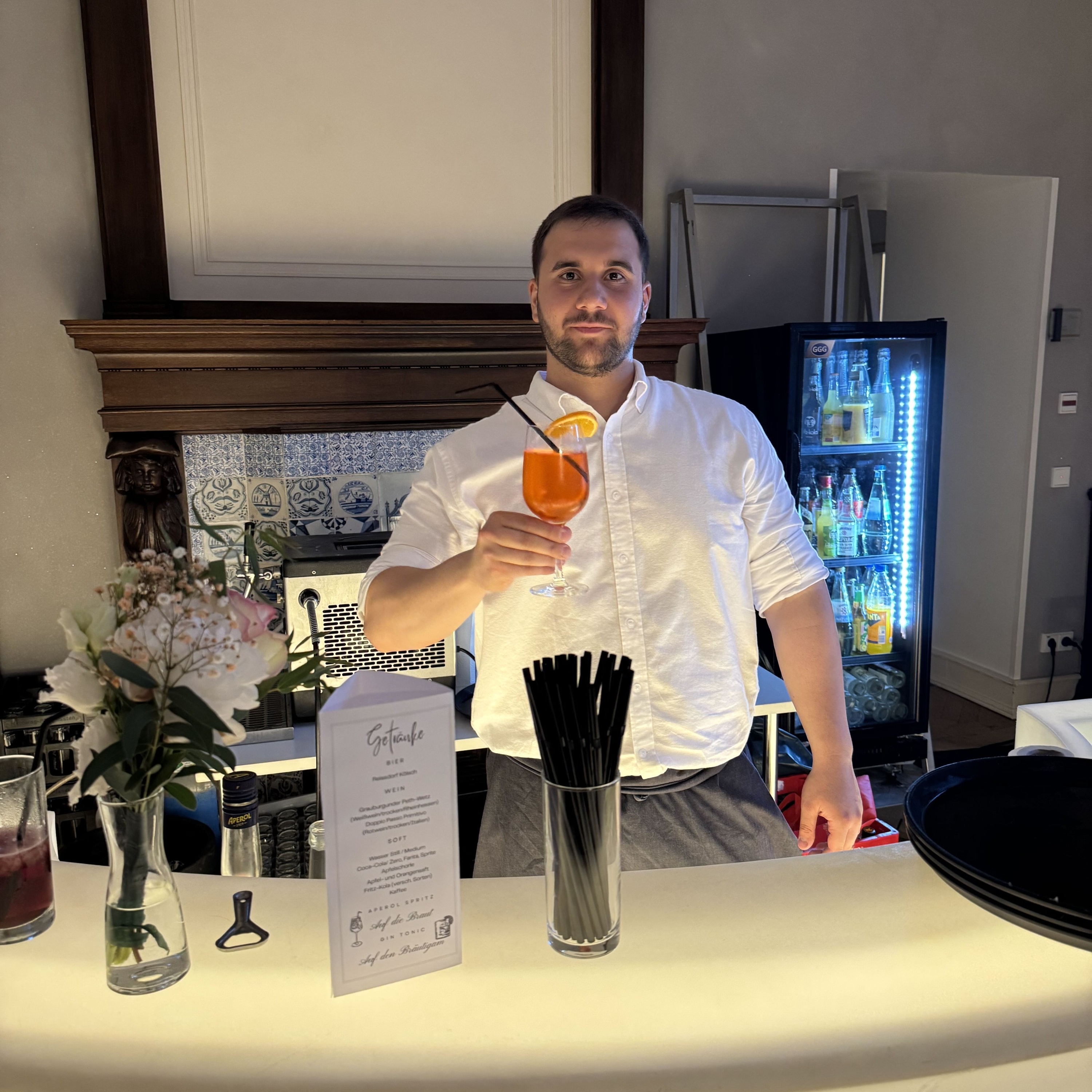 Mitarbeiter im Einsatz