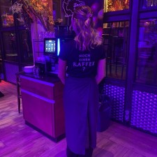Jennifer bei der Arbeit