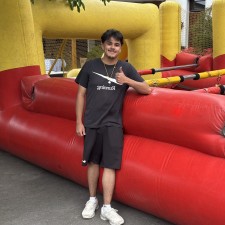 Khalid bei der Arbeit