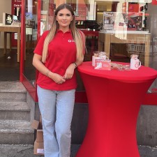Lisa bei der Arbeit