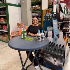 Manija bei der Arbeit