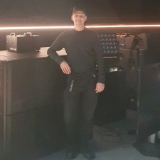 Olaf bei der Arbeit
