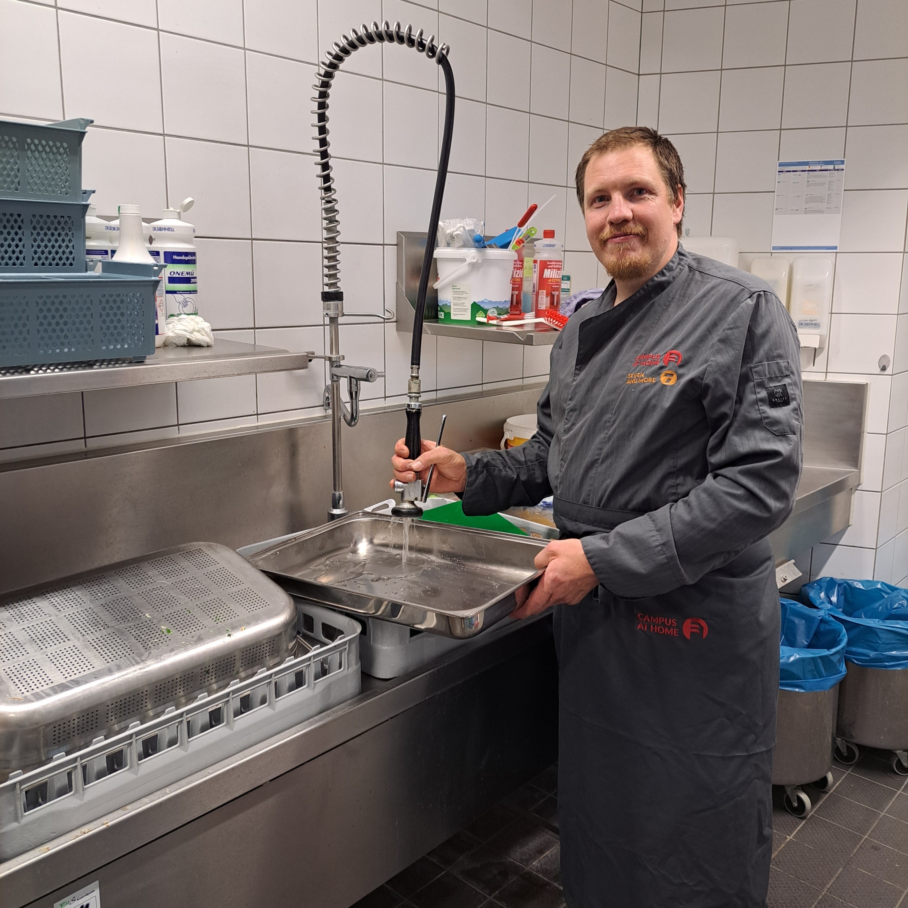 Mitarbeiter im Einsatz