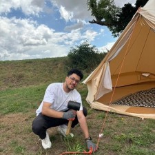 Mohammed bei der Arbeit