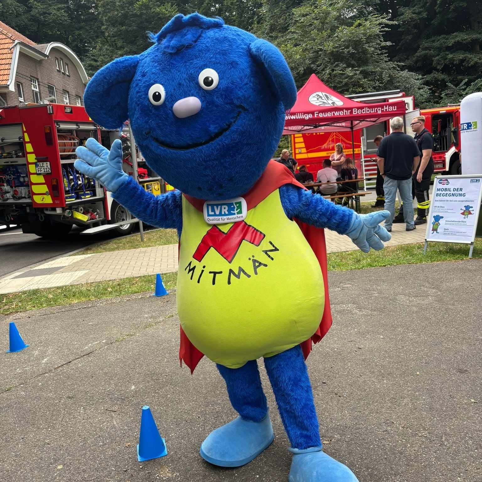 Mitarbeiter im Einsatz