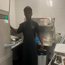 Jimmytri bei der Arbeit