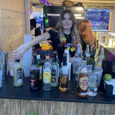 Paula bei der Arbeit