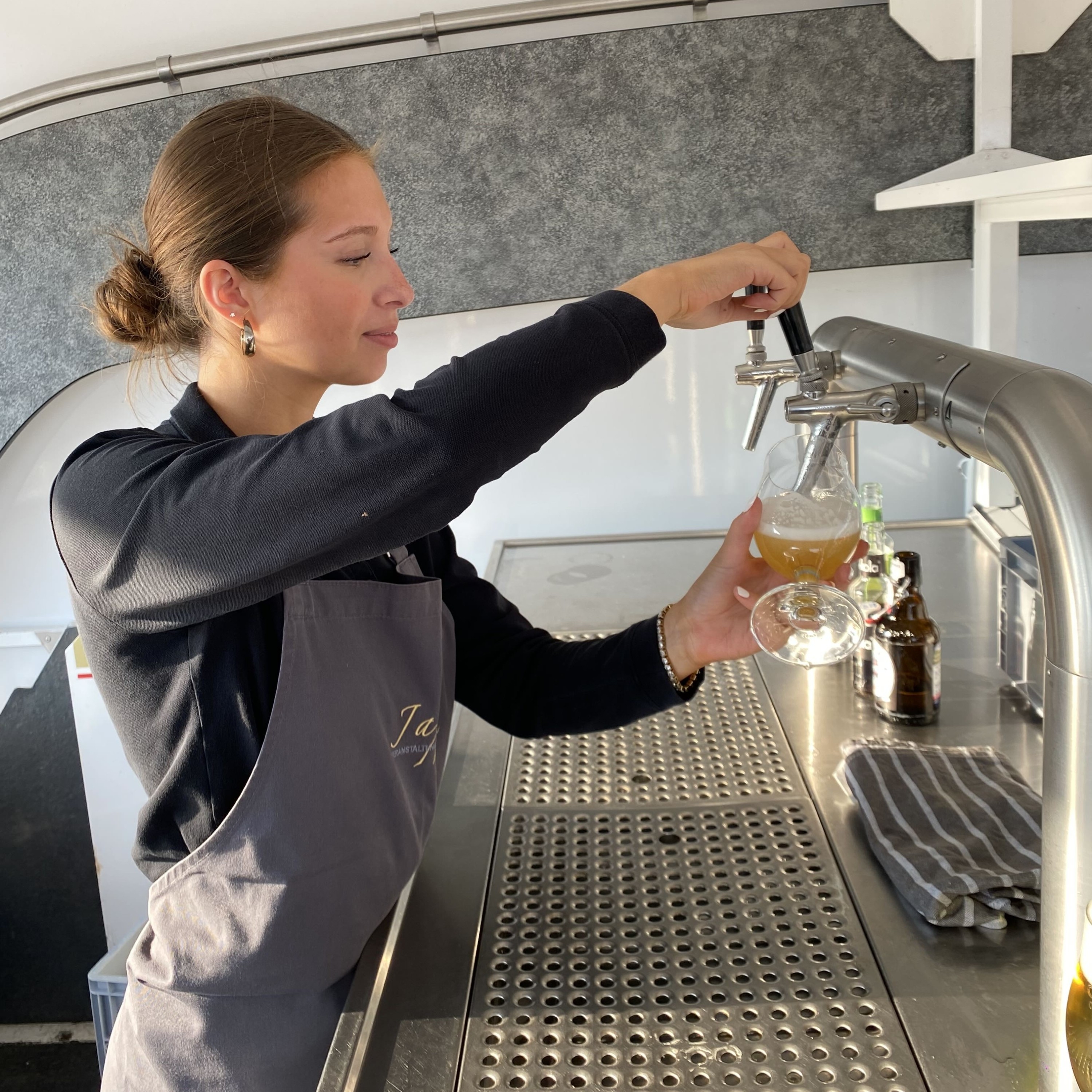 Mitarbeiter im Einsatz