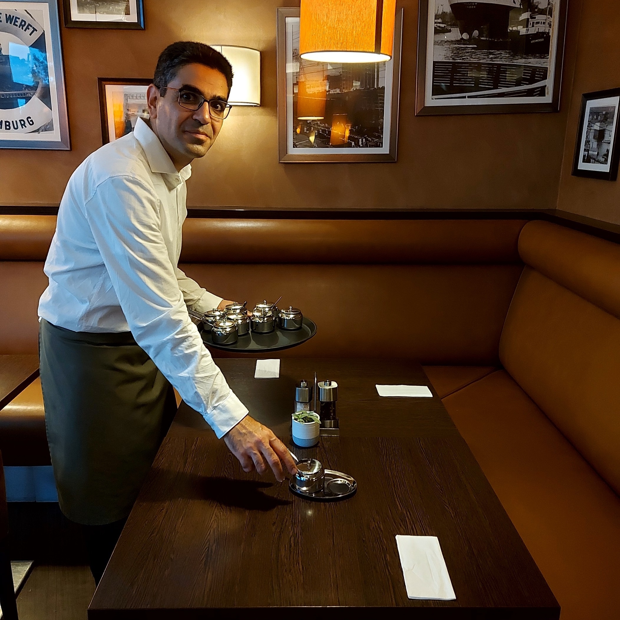 Mitarbeiter im Einsatz