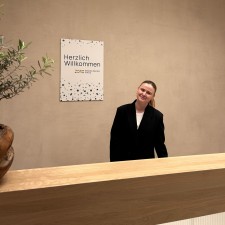 Sophia bei der Arbeit