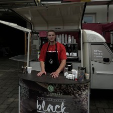 Konrad bei der Arbeit