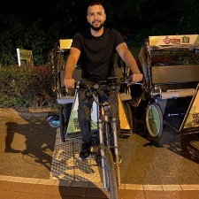 Ahmed Gamal Mohamed bei der Arbeit