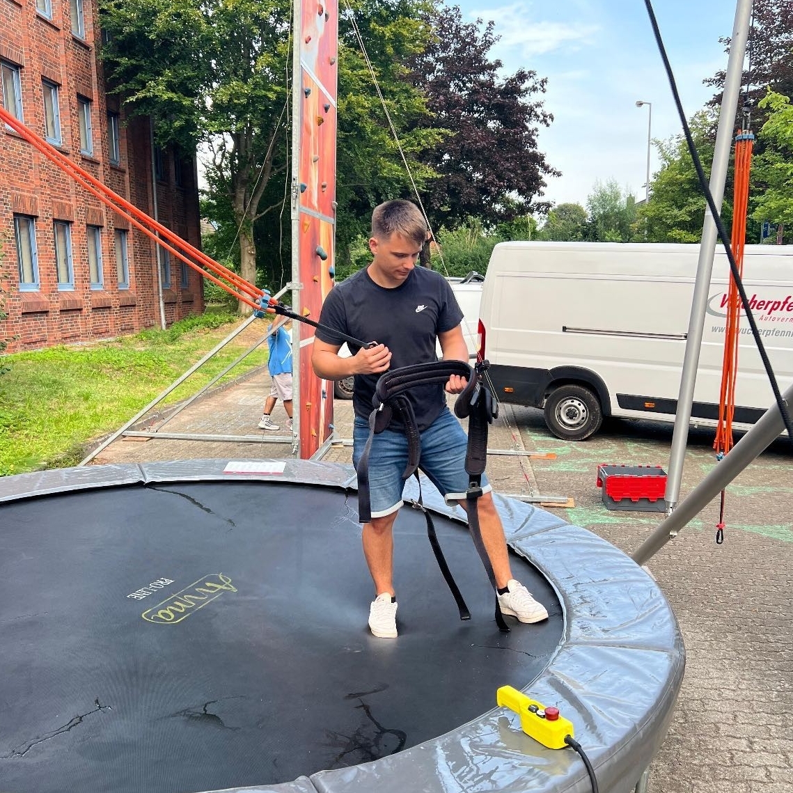 Mitarbeiter im Einsatz