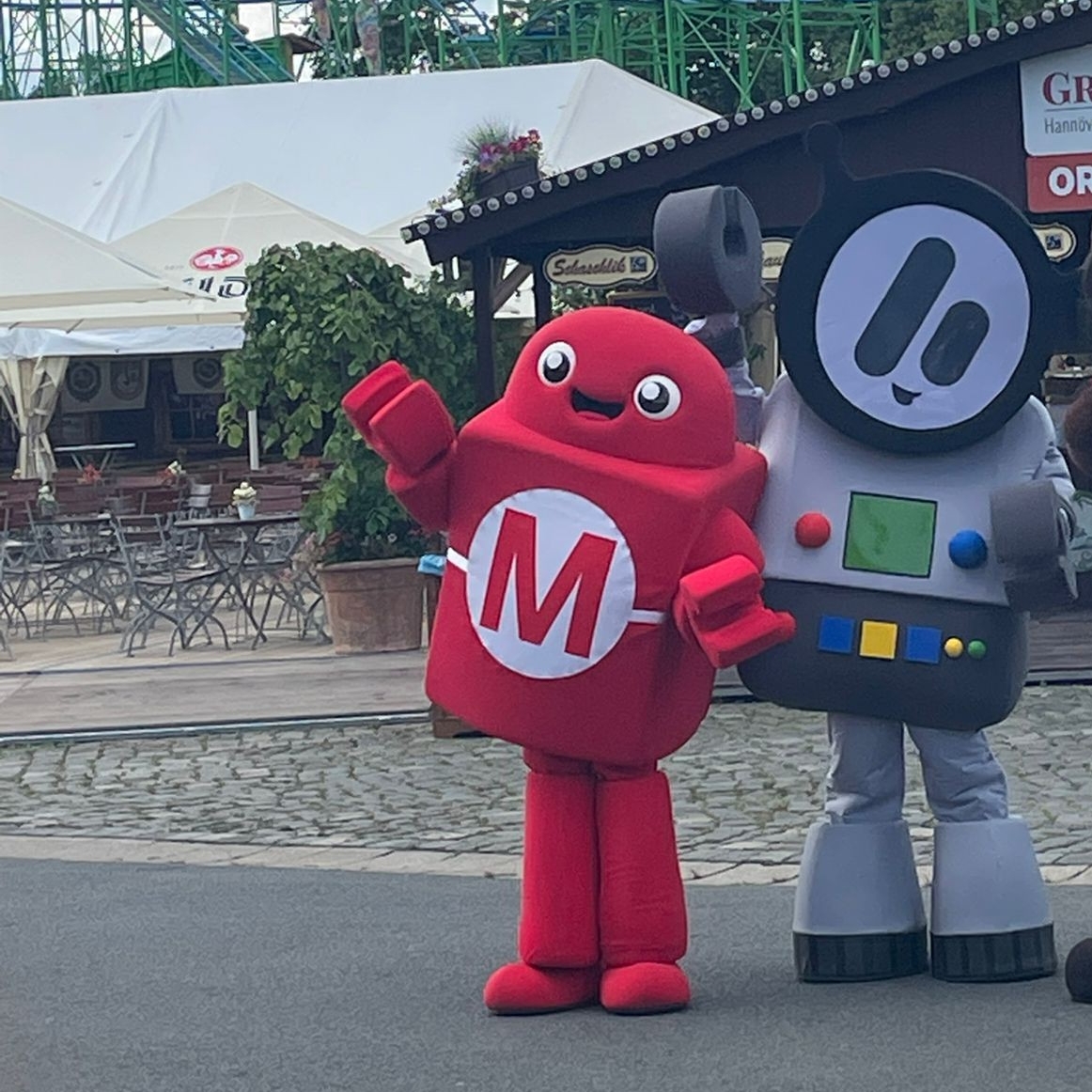 Mitarbeiter im Einsatz