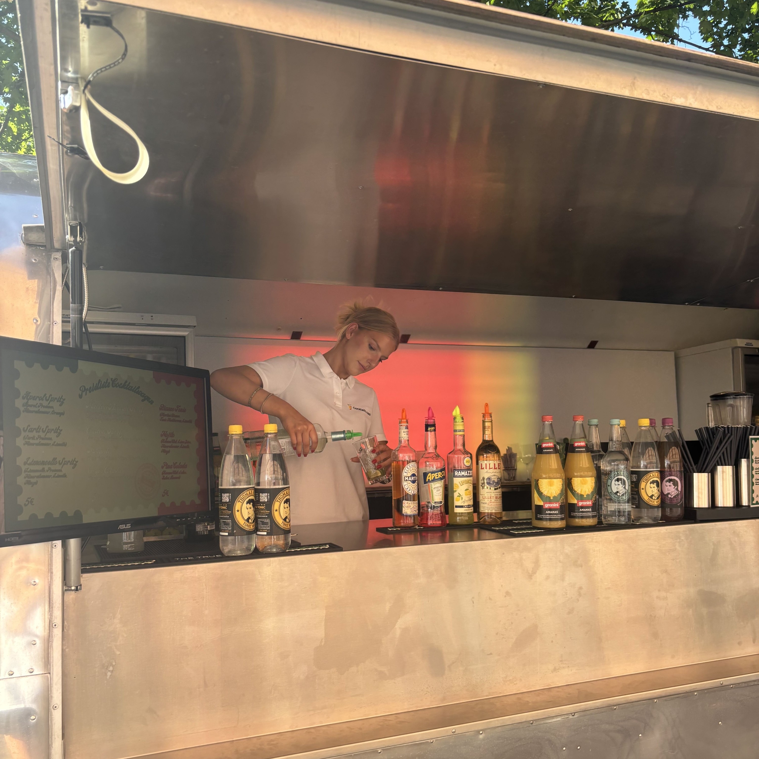 Mitarbeiter im Einsatz