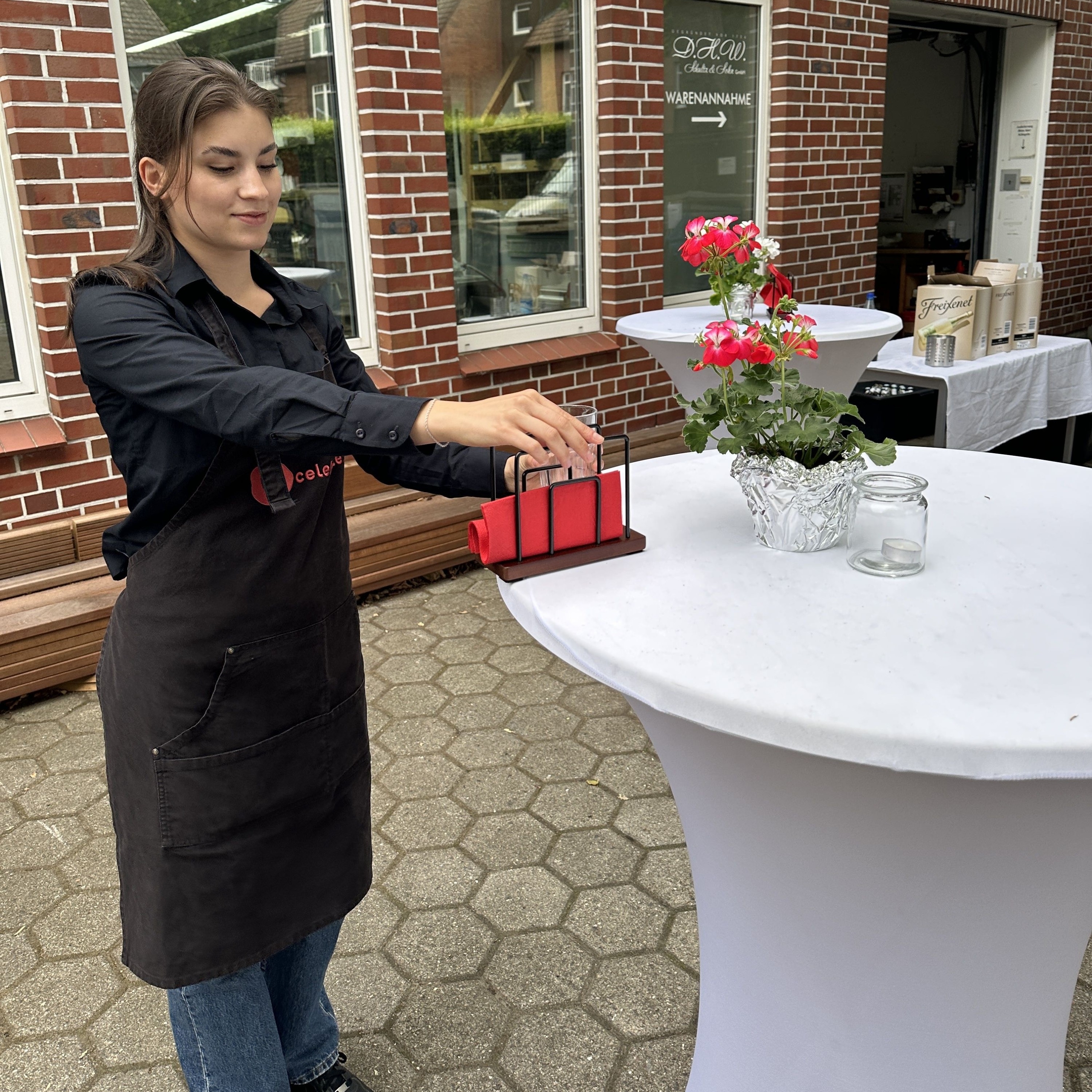 Mitarbeiter im Einsatz